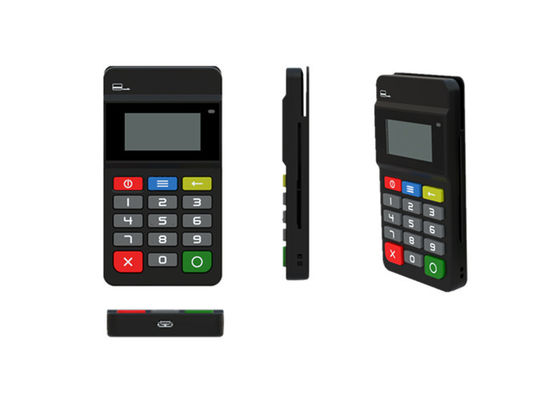 Máy đầu cuối POS mini MPOS Kích thước không tiếp xúc Giấy chứng nhận báo cáo thử nghiệm 60mm
