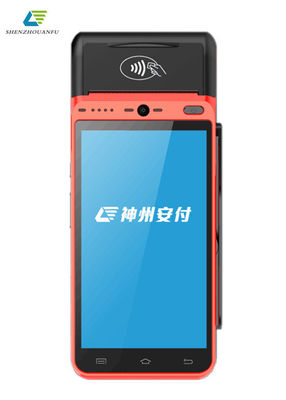 Máy in tốc độ cao 5,5 inch Thiết bị đầu cuối POS thông minh Android Hỗ trợ Wifi 4G