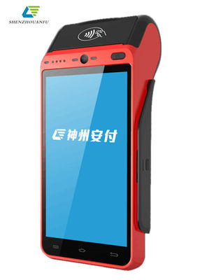 Máy in tốc độ cao 5,5 inch Thiết bị đầu cuối POS thông minh Android Hỗ trợ Wifi 4G