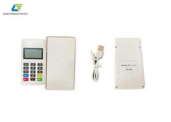 Kết nối Wi-Fi Thiết bị đầu cuối POS mini Thiết bị đầu cuối điểm bán hàng hình vuông màu trắng