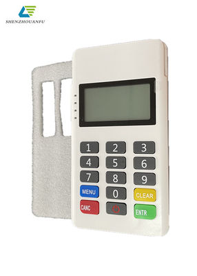 Thiết bị đầu cuối POS mini màu trắng Thiết bị đầu cuối thanh toán di động thông minh Chứng chỉ ODM PCI