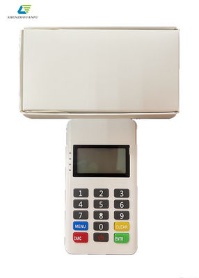 Thiết bị đầu cuối POS mini màu trắng Thiết bị đầu cuối thanh toán di động thông minh Chứng chỉ ODM PCI