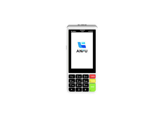 Màn hình cảm ứng 4 inch Máy tính xách tay Android POS với bộ nhớ 16G Hệ thống POS di động 2G / 3G / 4G / WIFI / GPS