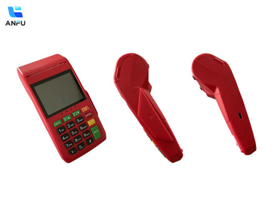 Máy đầu cuối POS cầm tay vé đậu xe NFC không dây di động với máy in 1D / 2D QR Scanner AF75