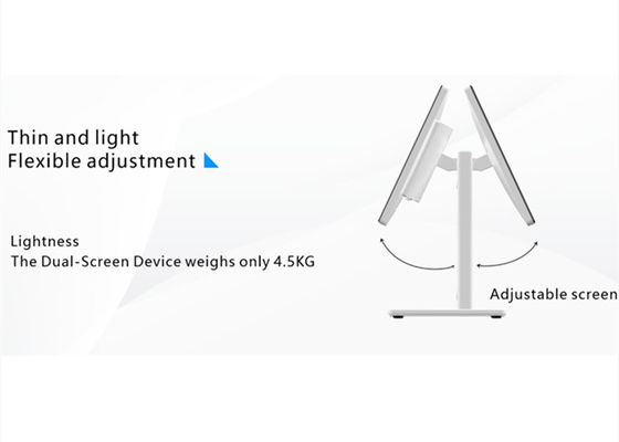 Hệ thống POS màn hình đôi Android Touch Hệ thống quản lý khách truy cập