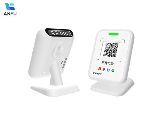 Hệ thống POS tĩnh thanh toán hộp âm thanh loa giọng nói với mã QR thanh toán cho ngành bán lẻ